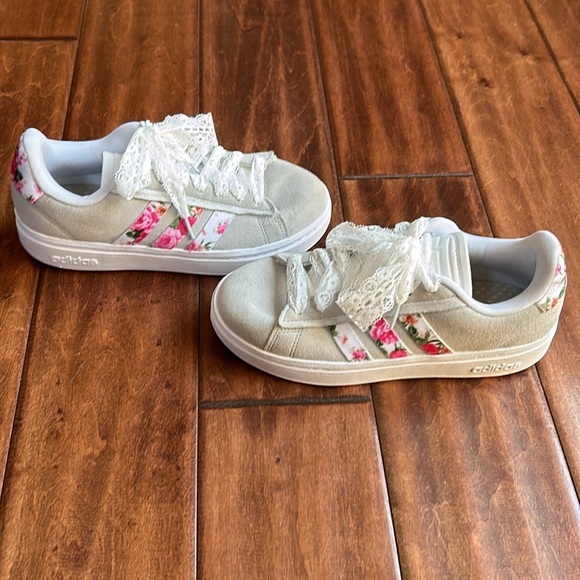 Custom Love Shack Fancy inspired Adidas - Picture 7 of 7